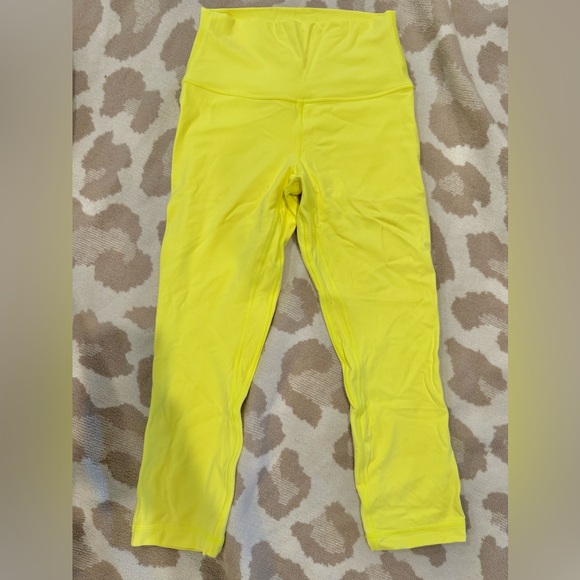 lululemon athletica Pants - Lululemon Athletica women’s Yellow Leggings